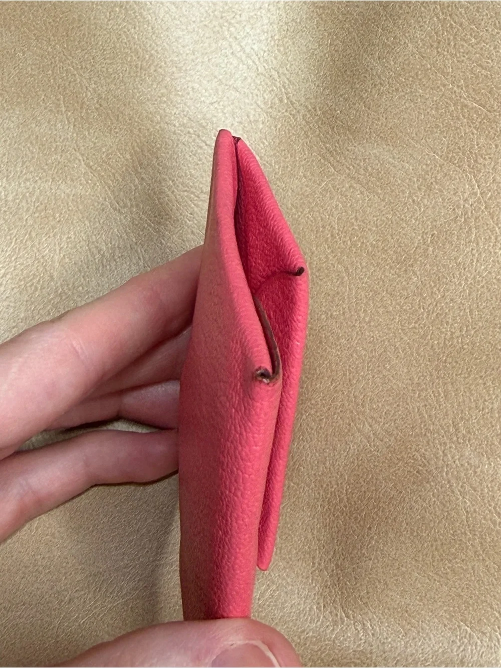 Hermes pebbled leather